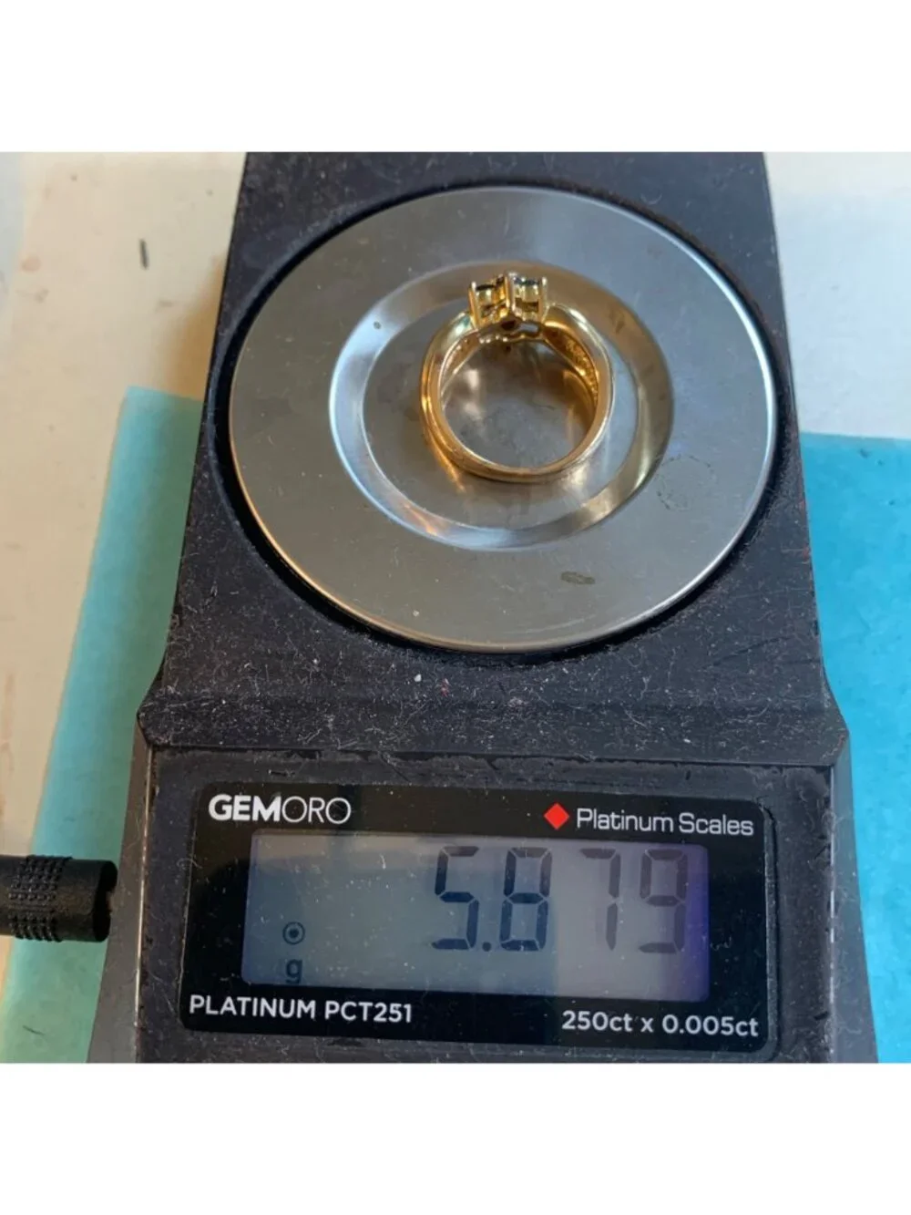 N/A sapphire gold